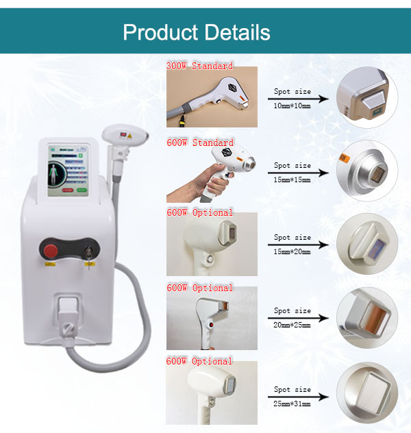 SW-808E-31 Triple wavelength 1064nm 755nm 808nm diode laser system brown hair removal men back hair removal beauty machine