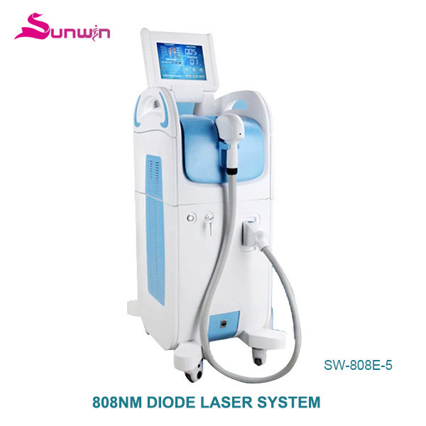 SW-205E 808 diode laser machine armpit hair removal chest hair removal remove calf hair beauty system