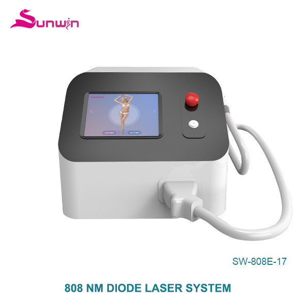 SW-808E-17 808 diode laser equipment back and body hair remover hair remova remove gray hair beauty machine