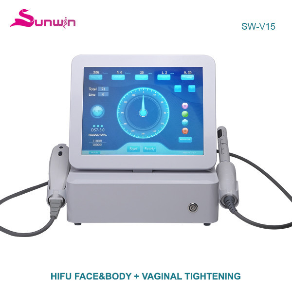 SW-V15 2 in 1 HIFU beauty equipment vaginal care RF vulua rejuvenation vaginal tight vaginal tightening rejuvenation HIFU beauty system