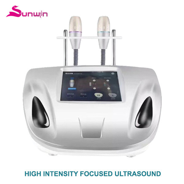 SW-VMAX02 HIFU beauty device 100000 shots skin tightening facial rejuvenation lifting facial facial cleaning neck lift device