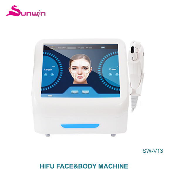 SW-V13 HIFU system with 1.5/3.0/4.5mm cartridges fat transfer body slimming hifu face lifting Anti-winkle beauty machine
