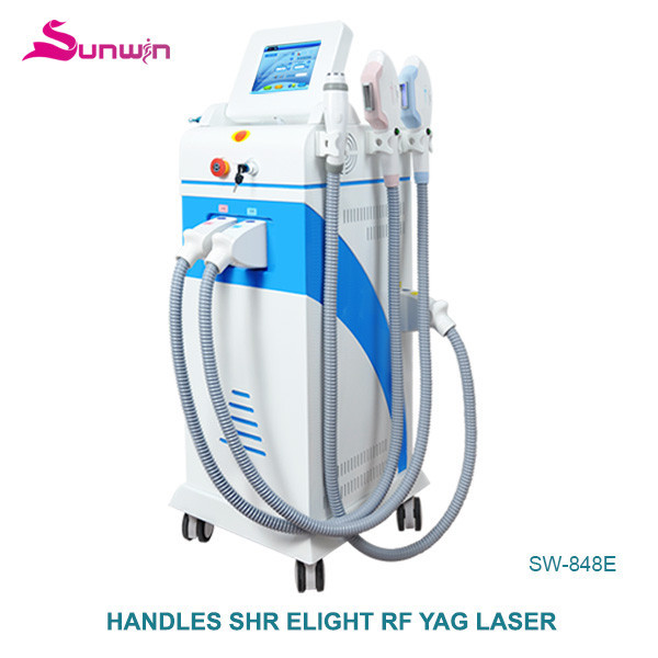SW-848E hair removal machine opt hair removal permanent make up removal opt rf OPT SHR skin care beauty device