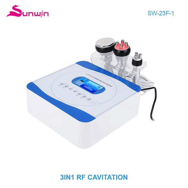 SW-23F-1 3 In1 Rf Radio Frequency Cavitation Body Slimming Skin Tightening Machine 