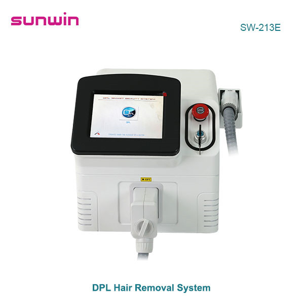 SW-213E Professional DPL Hair Removal IPL Dye Pulse Light Reduce Facial Redness Skin Rejuvenation Machine