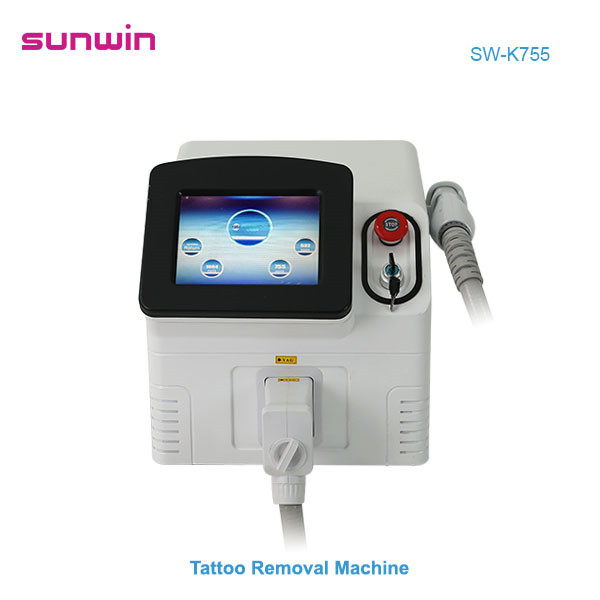 SW-K755 Portable Q Switched Nd Yag Laser Tattoo Removal Machine