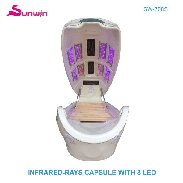 SW-708S  8 LED Light Therapy Infrared Weight Loss Slimming Spa Capsule 