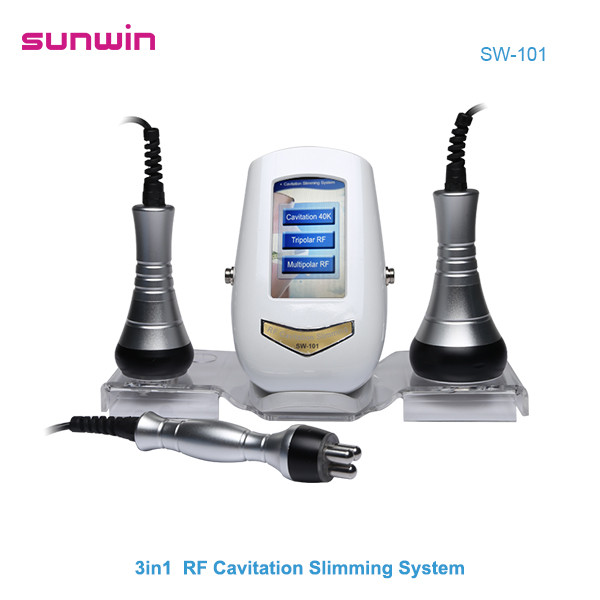 SW-101 3 In 1 40k Ultrasonic Cavitation Rf Slimming Body Shaping Skin Tightening Equipment