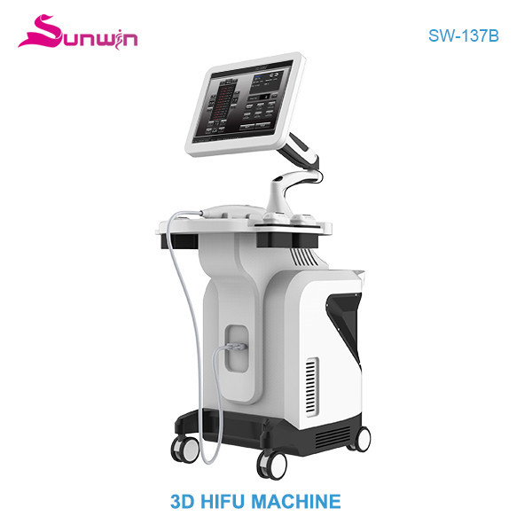 SW-137B 3d Hifu 11 Lines 8 Cartridges Face Lift Body Slimming Skin Rejuvenation Machine