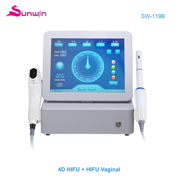 SW-119B 4D Hifu vaginal tightening face ift and body slimming wrinkle removal machine