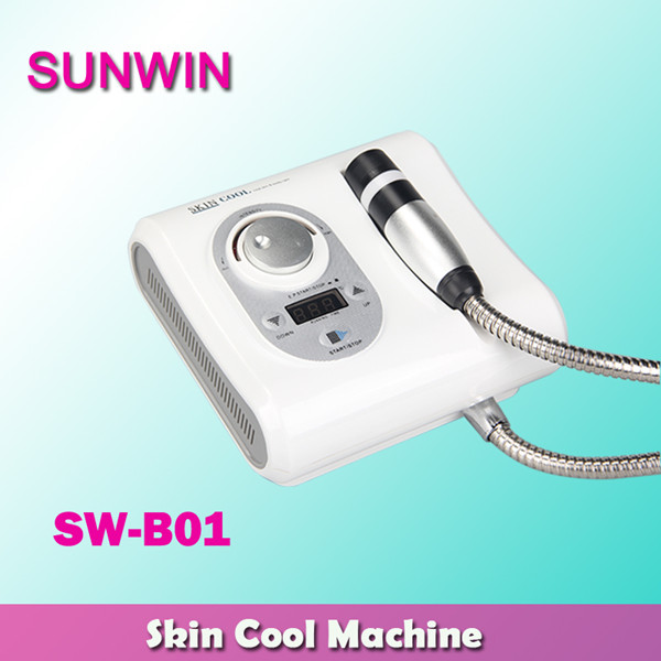 SW-B01 Mini home use electroporation Skin Cool cooling heating skin care RF tightening remove dark circles machine