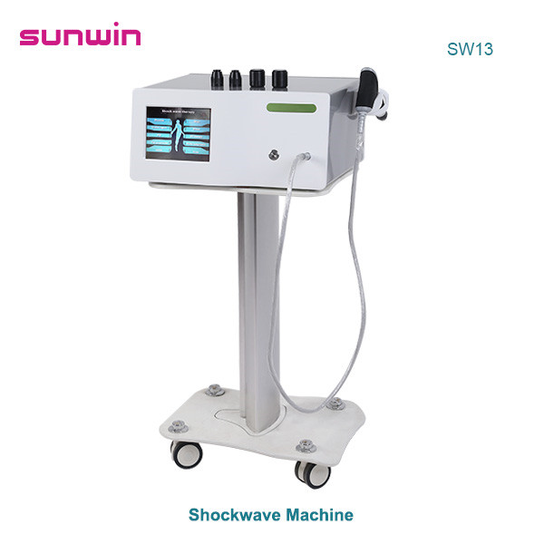SW13 Physical Therapy Equipments physiotherapy portable radial shockwave therapy machine for pain relief and ED treatment