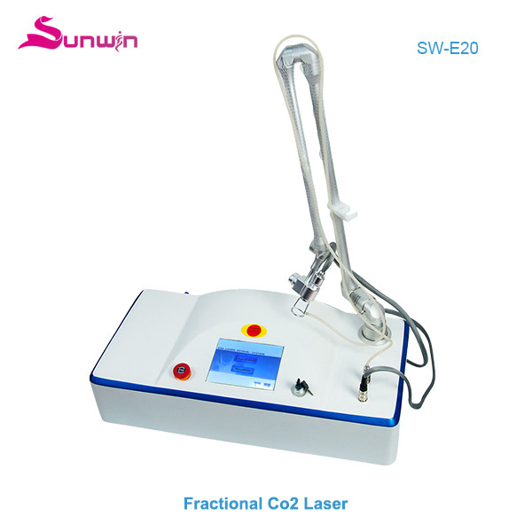 SW-E20 Portable laser co2 fractional machine for skin rejuvenation vaginal tightening