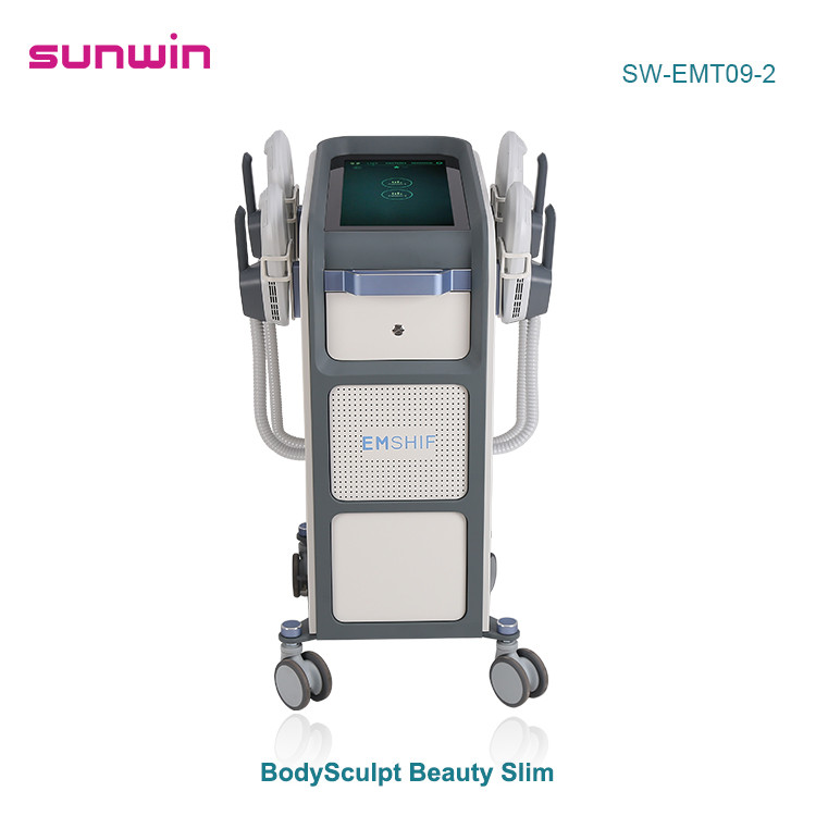SW-EMT09-2  Emslim Neo fat burning and muscle sculpting butt lifting HIEMT machine with 4 handles