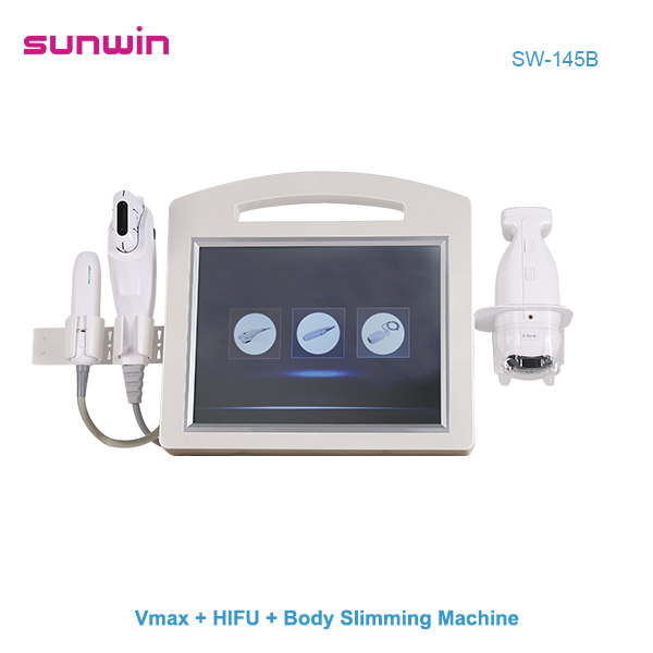 SW-145B Multifunctiion Vmax  lipohifu Ultrasound Hifu face ad body slimming skin lifting beauty machine 