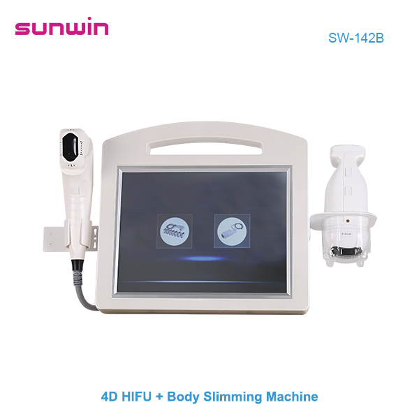 SW-142B lipohifu and 4D Hifu face lift body slimming anti-aging machine