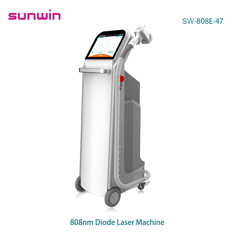 SW-808E-47 Diode laser 808 permanent hair removal 808nm 755nm 1064nm diode laser beauty machine