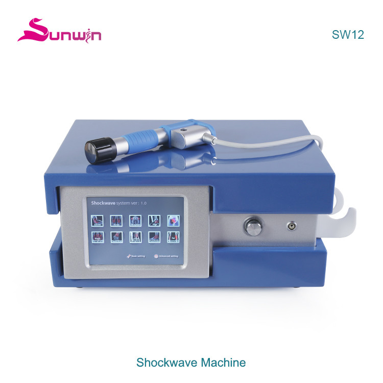 SW12 ESWT extracorporeal physiotherapy shock wave electromagnetic medical pain relief ED treatment shockwave therapy machine