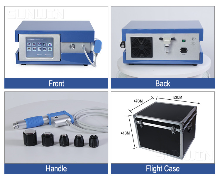 physio Portable Shock Wave Therapy Machine, For Clinical Purpose