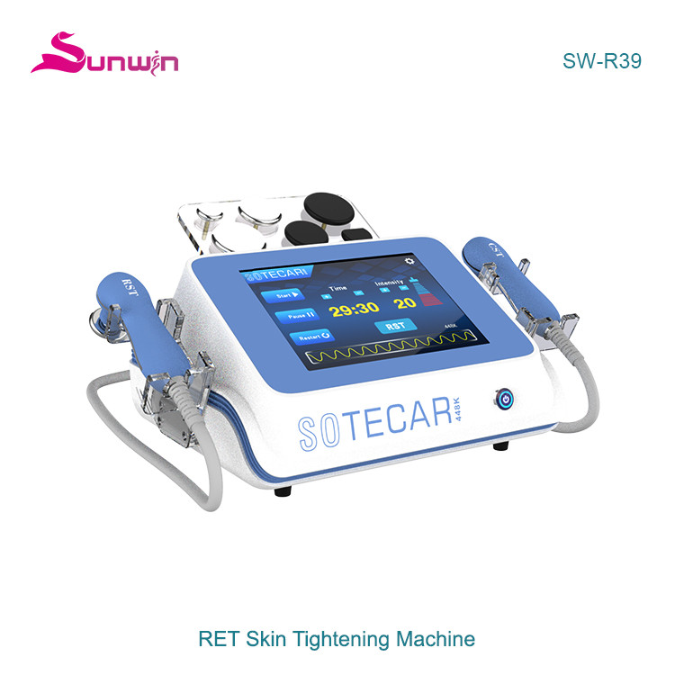 SW-R39 CET RET 448K Smart Tecar Monopolar Radio Frequency Skin Tightening Body Slimming Pain Relief Skin Care beauty machine