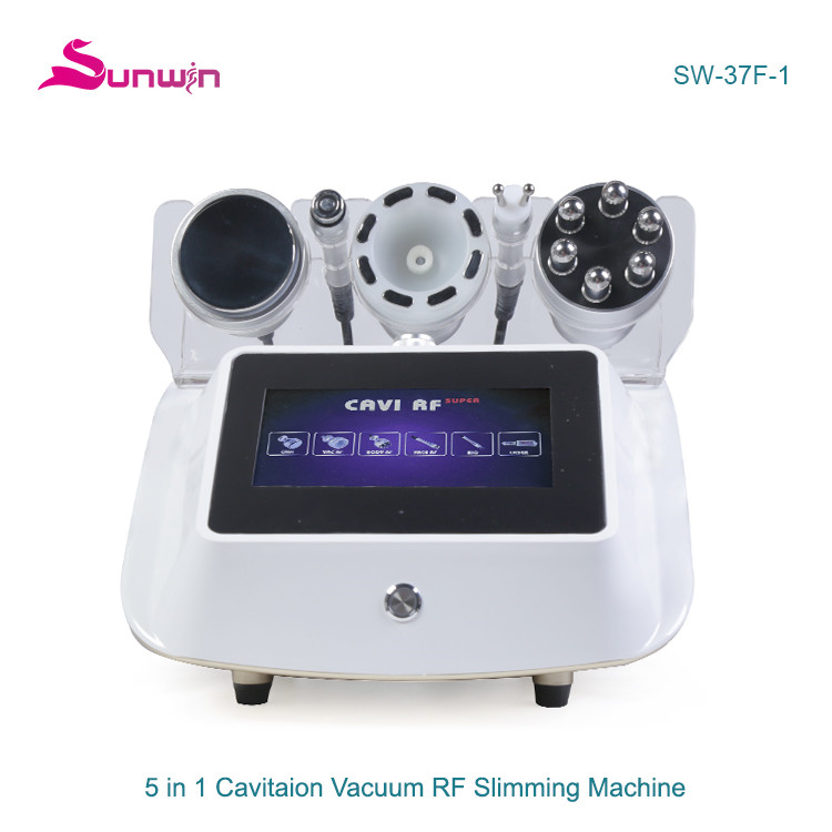 SW-37F-1 5 in1 ultrasonic cavitation rf vacuum 40k cavitation vacuum rf system slimming machine