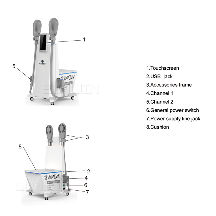 EMT13-3S MAX  HIEMT chair pelvic floor muscle treatment body sculpting butt lift machine 