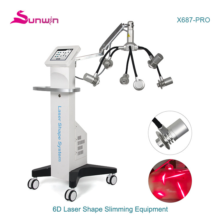 X687-PRO Laser 635nm red light lipo laser body sculpture weight loss body slimming fat removal machine