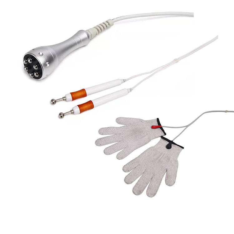 SW-81F Magic gloves microcurrent bio face massage body skin care machine