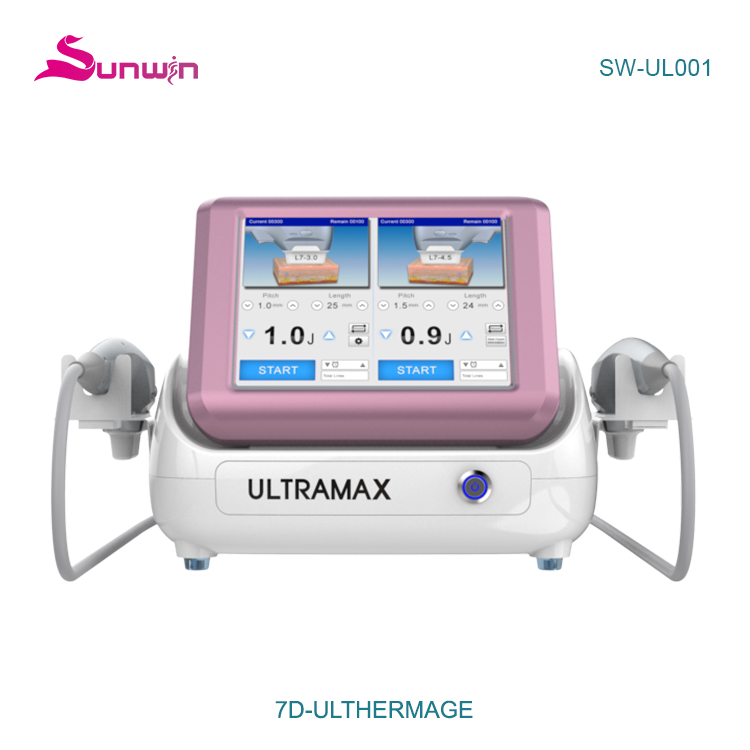 SW-UL001 Ultra Lift 7D HIFU smas eye neck face lifting body slimming hifu lipo weight loss beauty machine