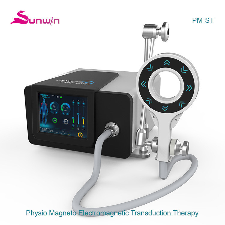 PM-ST Sports injuries pain relief pemf physio magneto EMTT pulse extracorporeal magnetic transduction therapy EMTT machine