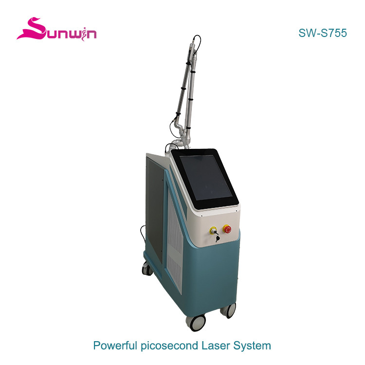 SW-S755  Picosecond Long pulse nd yag laser picosecond laser 785nm 1064nm 532nm tattoo removal