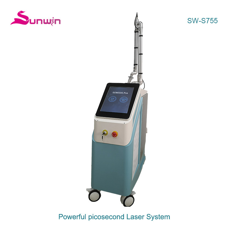 SW-S755  Picosure Long pulse nd yag laser picosecond laser 785nm 1064nm 532nm tattoo removal