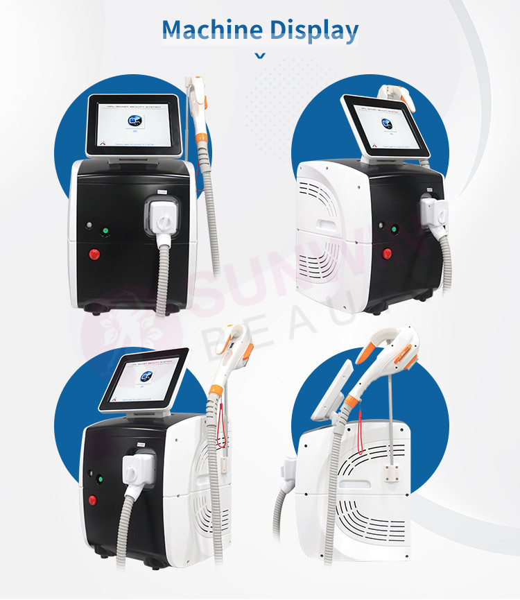 SW-36E Painless DPL IPL hair removal skin rejuvenation epilator beauty machine