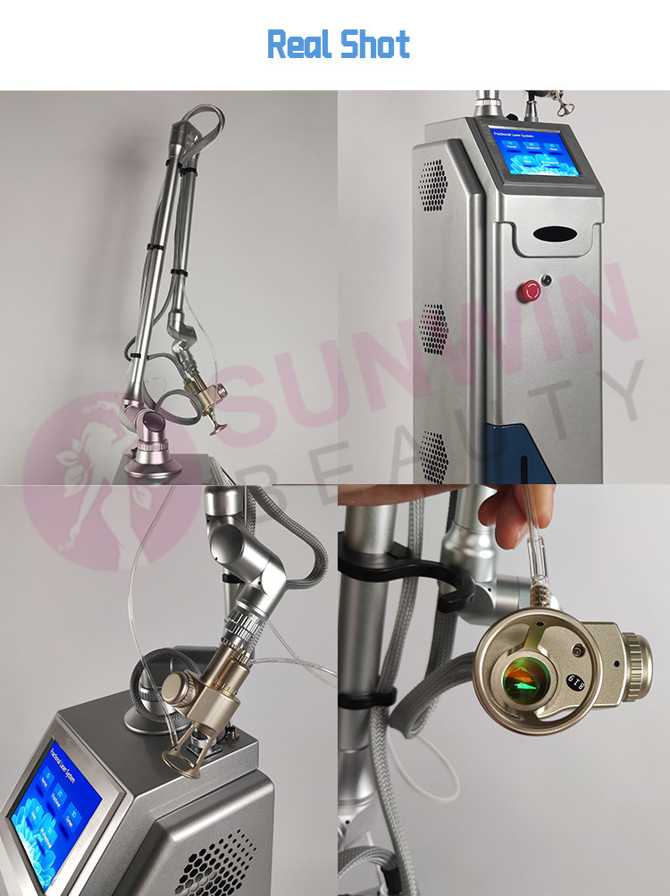 SW-E27 Professional skin scar stretch mark removal co2 lazer vaginal tightening co2 fractional laser device