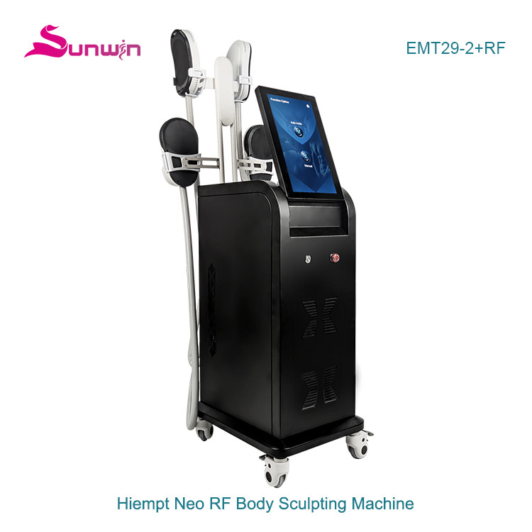 SW-EMT29-2+RF 5 Handle Hiempt Pro Body Sculpt Emslim RF Neo Machine with Pelvic Floor Muscle Stimulator