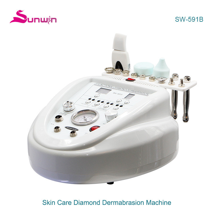 SW-591B 8 in 1 diamond dermabrasion facial skin cleaning machine
