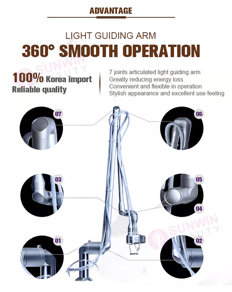 SW-E26 Portable fractional CO2 laser acne scar removal vaginal tightening machine
