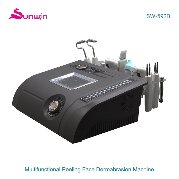 SW-592B multifunctional 7 in 1 facial skin exfoliating microdermabrasion machine