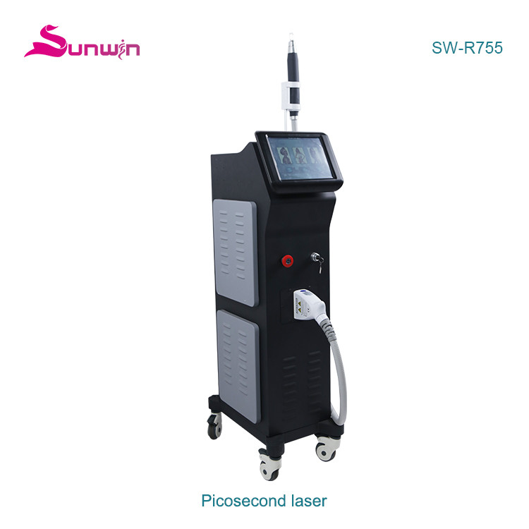 SW-R755 Picosecond Q Switched Nd Yag Laser Pigment Removal Tattoo Removal Laser Machine