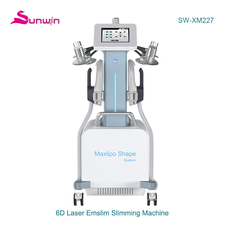 SW-XM227 Emslim body massage 6D laser slimming machine