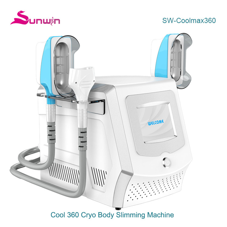 SW-CoolMax360 portable 360 cryo 2 in 1 cool shaping cryotherapy machine