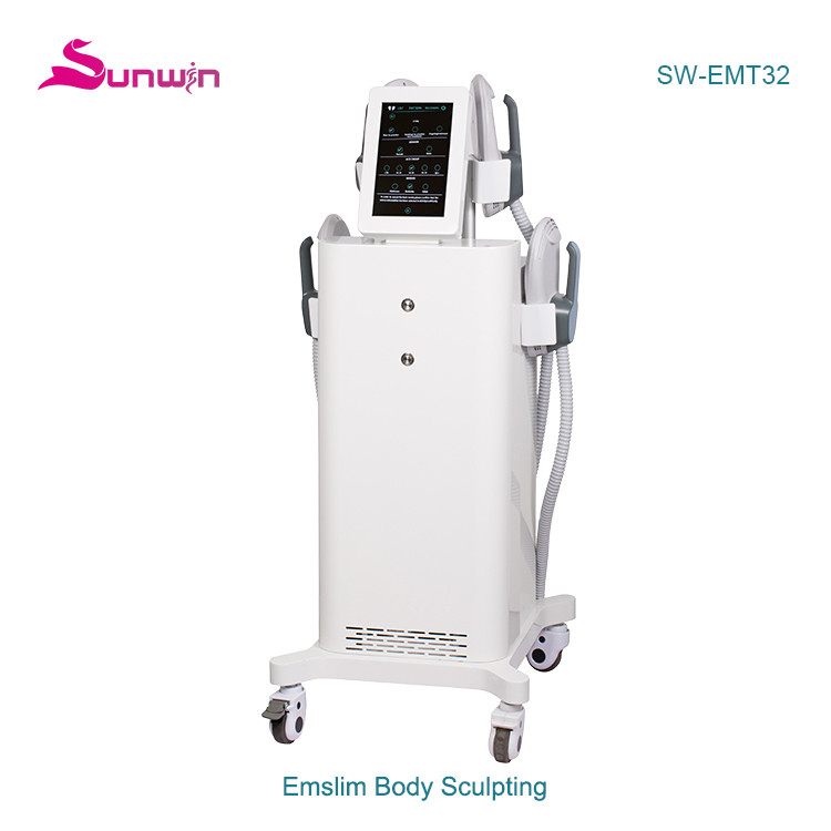 SW-EMT32 emslim emt fat burning muscle stimulator equipment rf handle with pelvic stimulation pads optional