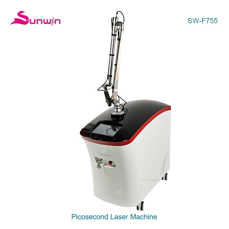 SW-F755 Picosecond laser machine spot removal sun spots removal pigment removal 532/755/1064nm