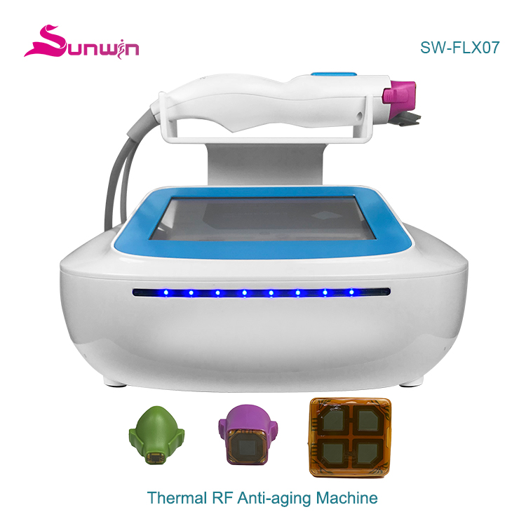 SW-FLX07  Mini Face lift Fraction Rf Microneedling Thermal Rf Reduction Wrinkle Anti Age Machine