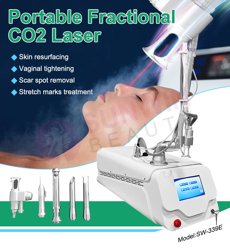 Fractional CO2 Laser Face Lifting Fractional CO2 Laser Resurfacing Machine  - China CO2 Fractional Laser Machine, CO2 Fractional Laser
