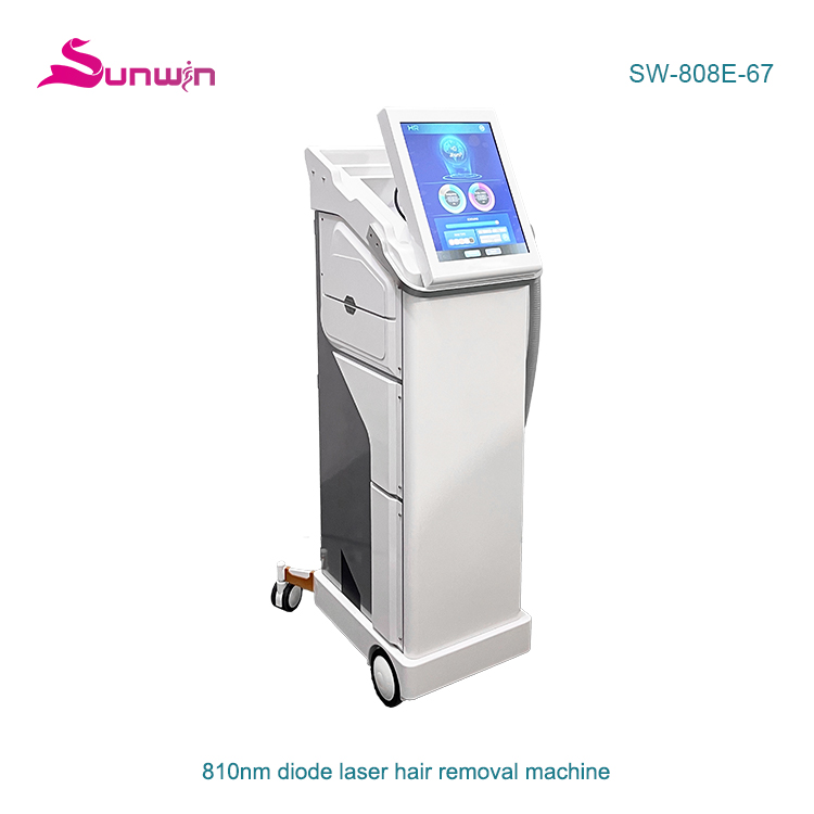 SW-808E-67 Laser Epilation Diode Fast 808 810nm Diode Laser Painless Hair Removal Machine