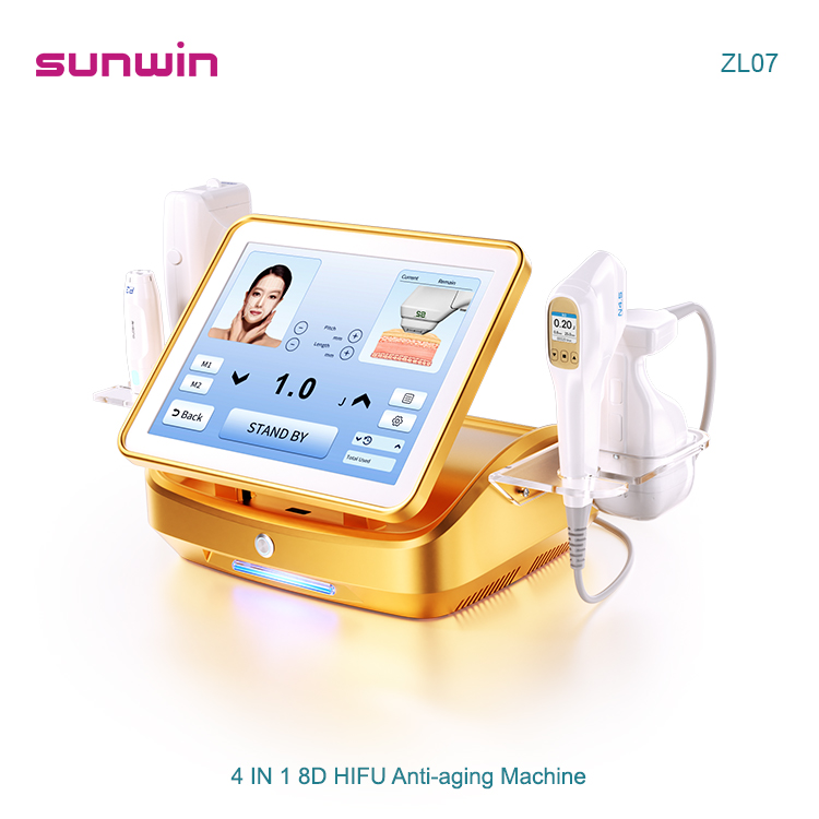 SW-ZL07 4 in 1 Lipo Slim Body Shape Smas Lifting 8d Gold Hifu Anti-Aging Machine