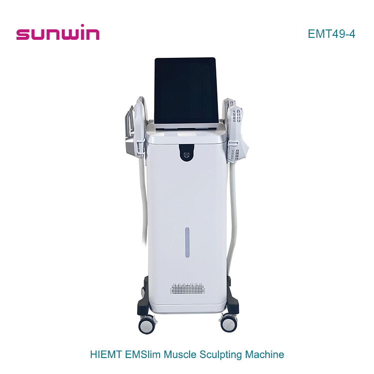 EMT49-4 4 Handles Fat Removal EMSlim Body Sculpting Muscle Stimulator Machine