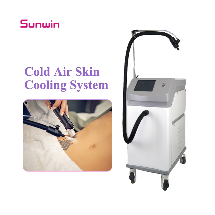 SW-B07 Low temperature Zimmer Cryo Skin Cooler for Tattoo Removal Treatment 