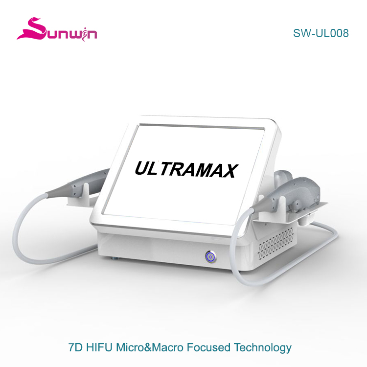 SW-UL008 7D HIFU MMFU tech face lift body contouring skin tightening anti-wrinkle machine